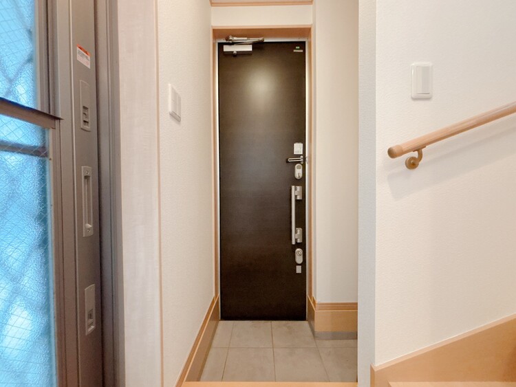 玄関 シューズボックスを完備した玄関です。