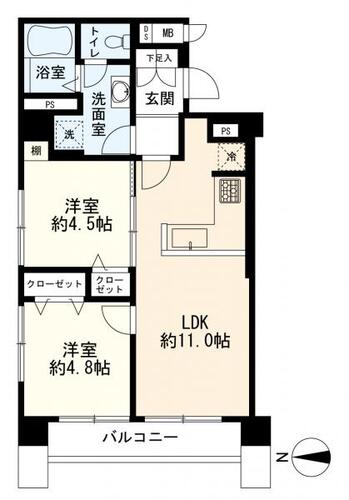 セザール御殿山の物件画像