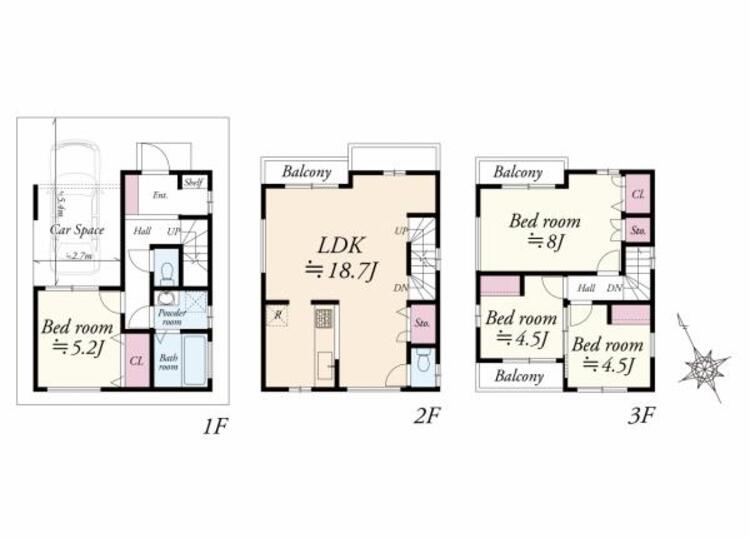 間取り 間取図　４ＬＤＫ