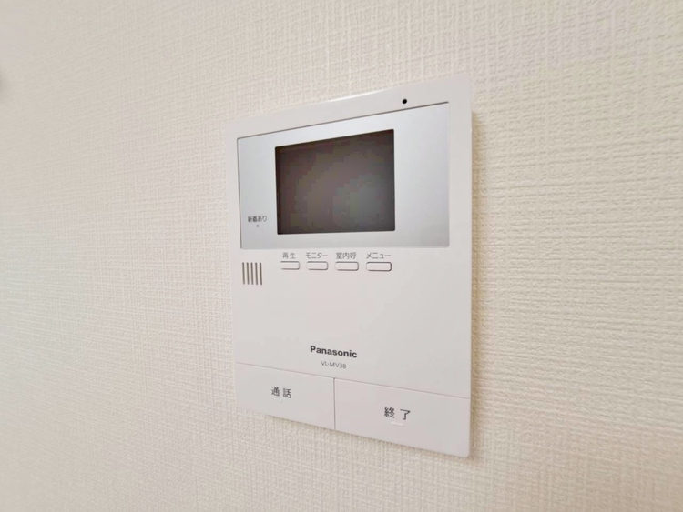 その他 誰が来てもわかる様にモニター付きインターホンを設置。