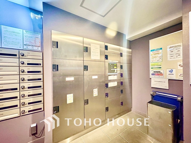 内装 忙しい毎日の強い味方。いつでも荷物が受け取れる安心感。