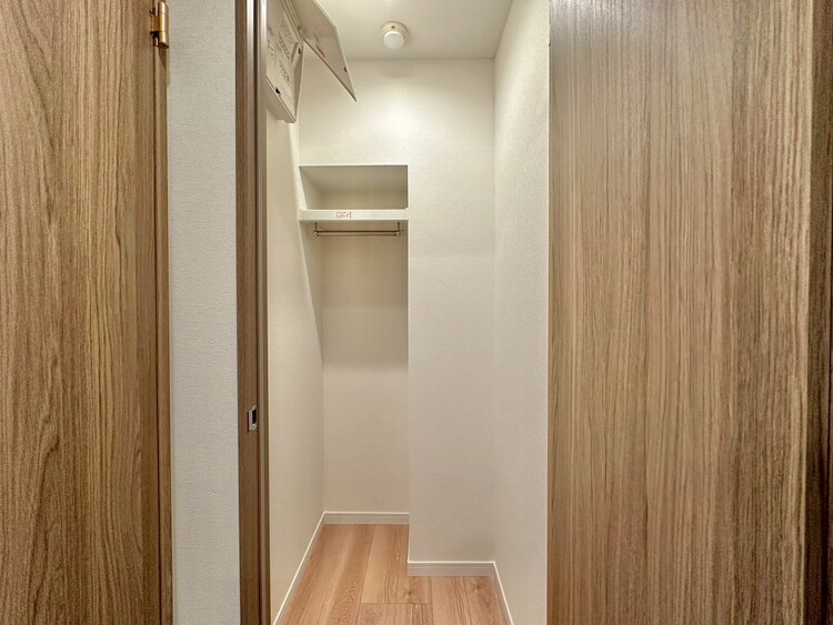 その他 収納スペースが付いていて、お部屋を広く使っていただけます。