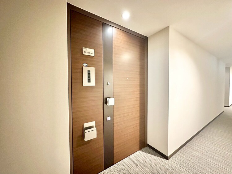 その他 清潔感のある落ち着いた雰囲気の玄関です。