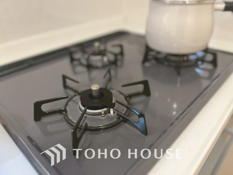 キッチン 【KITCHEN】◆家族のおはよう◆の声を笑顔で迎えてあげられるシステムキッチン。朝ごはんが楽しみでちょっと早起きしたくなるんです。