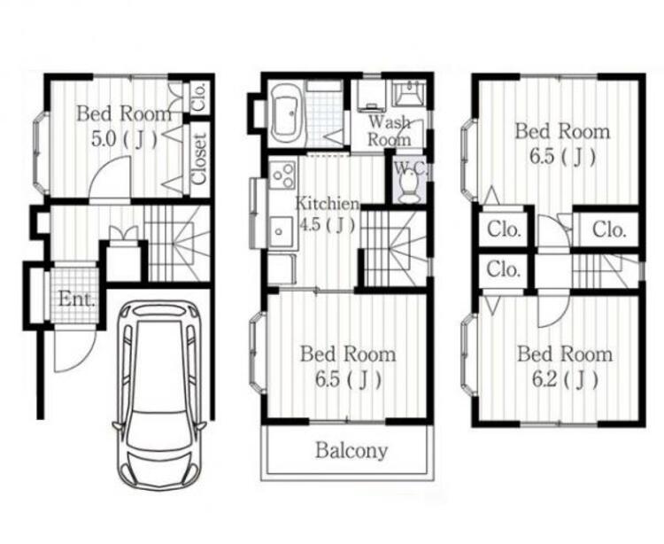 間取り 動線の良い間取りは住む人の使いやすさを一番に考えた設計です！計算されたゆとりとひかりが空間を演出！！永く住むを念頭に日々変化していくライフスタイルにも対応できるように思いやりのつまった間取りです！ 