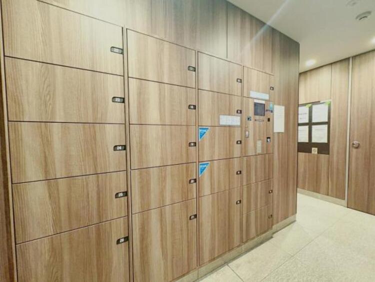 その他 宅配ボックスがあるので、留守中でも安全にお荷物を受け取れます