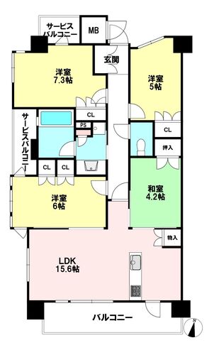 サンフォーリーフタウン桜ノ宮サンメゾンコートの物件画像