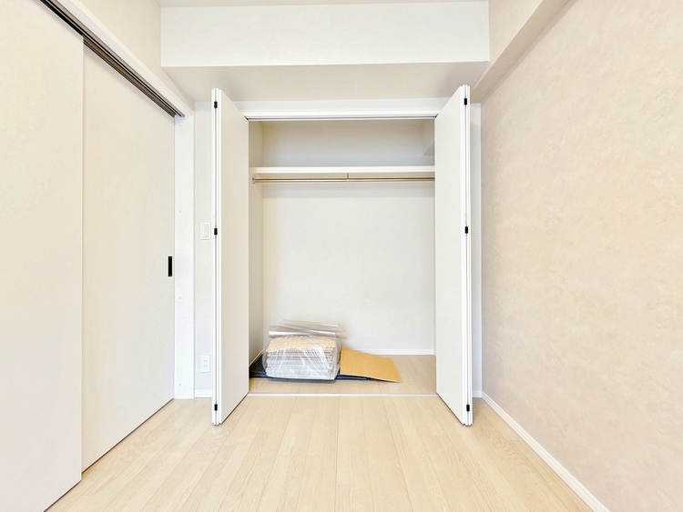 収納 居室にはクローゼットがあり、荷物もスッキリ収納して快適にお過ごしいただけます。