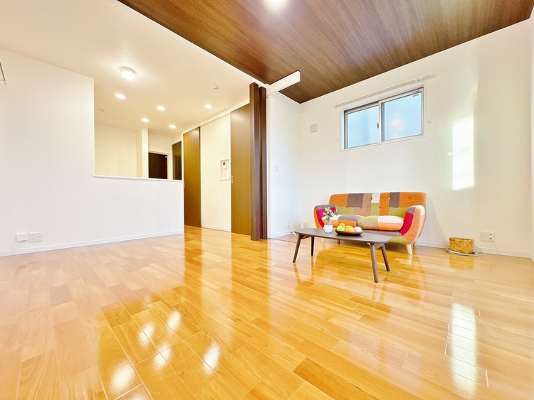 居間 ひとつひとつの空間に宿した機能性、そして美意識。