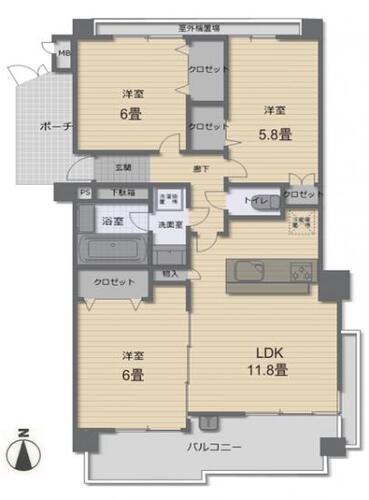 ドラゴンマンション多摩学園都市伍番館の物件画像