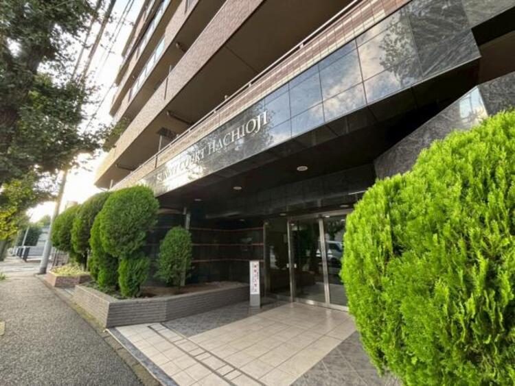 外観 入口部分に階段がなく、足腰に心配がある方にも優しい作りです。