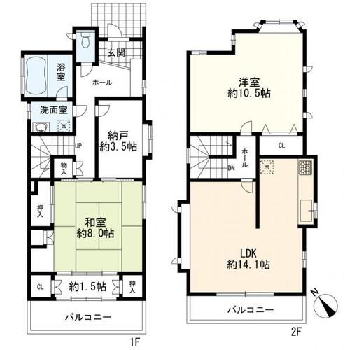 西区西戸部町　中古一戸建ての物件画像
