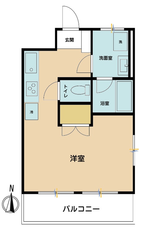 その他 専有面積28m2、バルコニー面積4.5m2