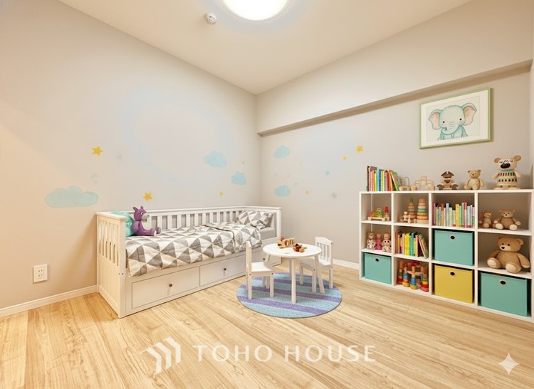 その他 ＊配置してある家具や小物はCGによるイメージ画像です。子供部屋