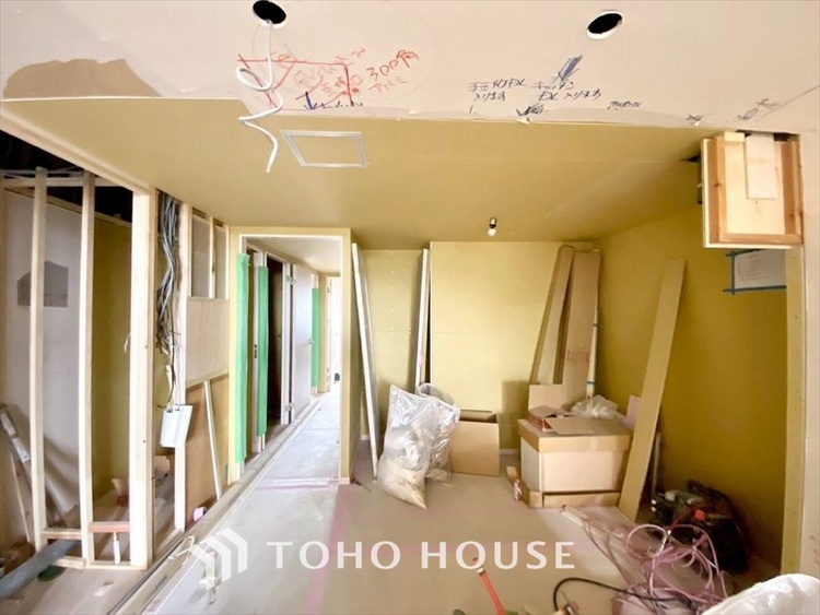 その他 現在改装中◆開放的◆後片付けが楽なシステムキッチン。収納スペースの充実！