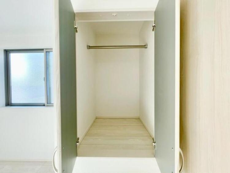 収納 各居室にクローゼットがあり、洋服ダンスなどを置く必要がないのでお部屋を広く使えます。