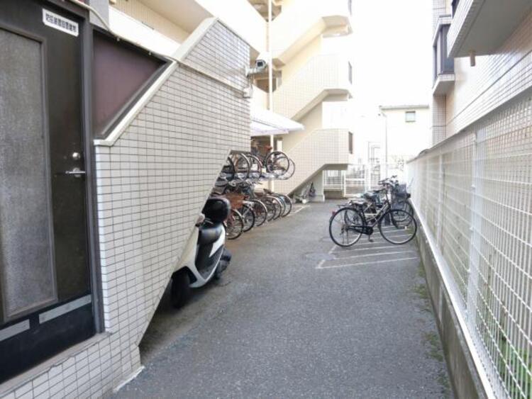 その他 敷地内に設けられた駐輪スペース。