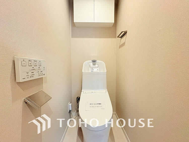 トイレ トイレには快適な温水洗浄便座付