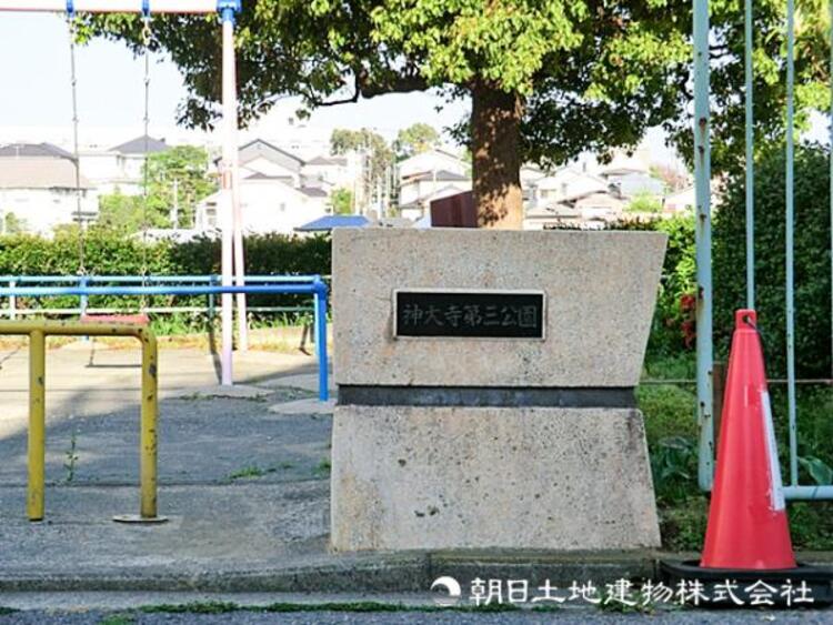 周辺 神大寺第三公園100ｍ