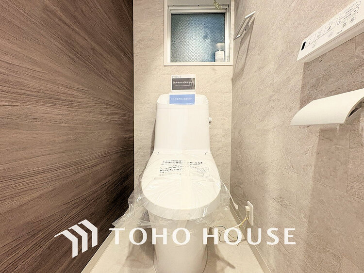 トイレ トイレには快適な温水洗浄便座付