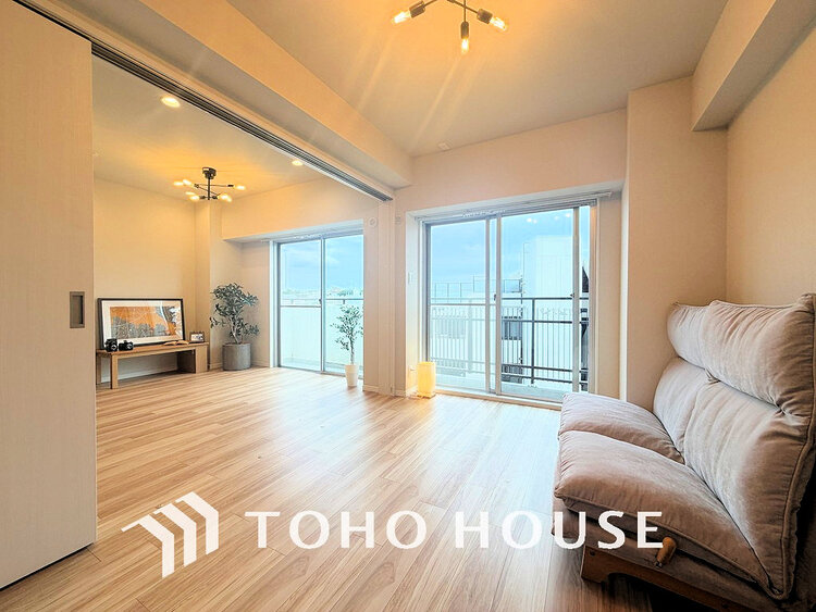 内装 1日の疲れを癒し、心地よく寛げるようゆったりとした広さをしています