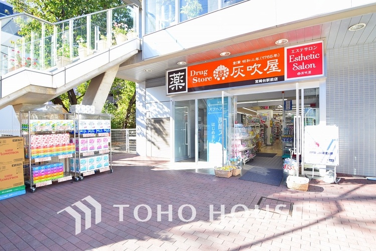 周辺 ハイフキヤドラッグ 宮崎台駅前店　距離350m