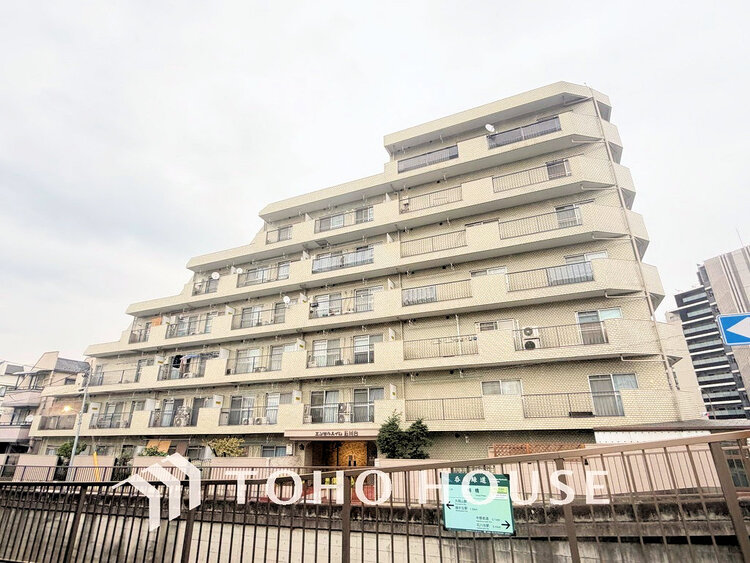 外観 〜「石川台」駅徒歩6分、大切なペットと暮らせるリノベーション住戸〜南向き専用庭付き〜