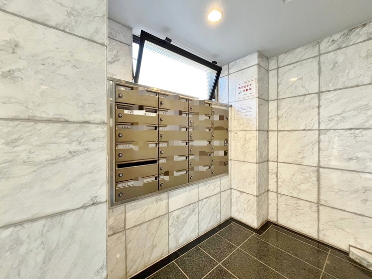 その他 郵便物を受け取るための郵便受けも、きちんと管理されています。