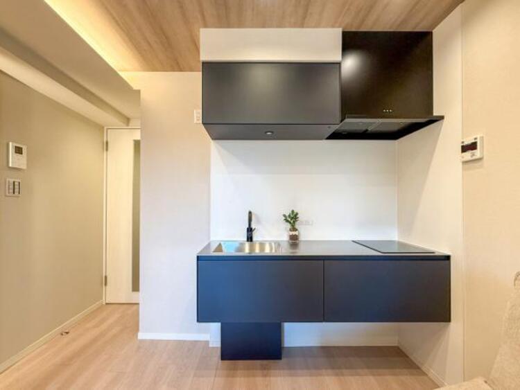 キッチン シンプルで使いやすい設計のキッチン。毎日の料理が快適に。