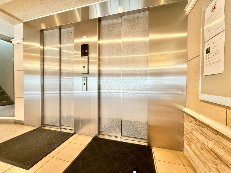 その他 エレベーター完備のため荷物が多くなっても安心。