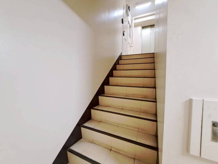 その他 共用部の階段です。明るく清潔に管理されています。