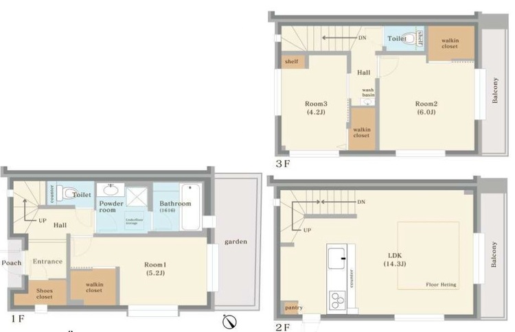 間取り 家族みんなの笑顔が、笑い声が絶えない幸せいっぱいのこの場所で新たな生活が始まる。