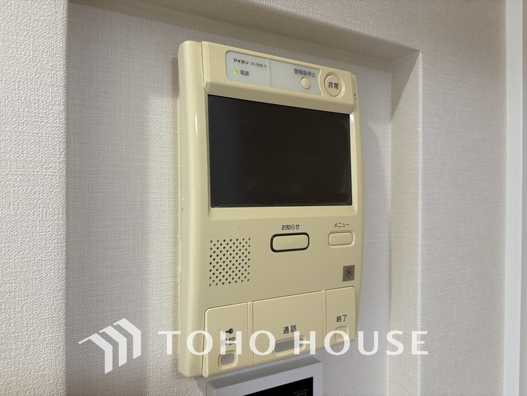 その他 来客が一目でわかるモニター付きインターホン