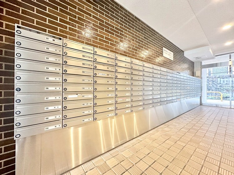 設備 郵便受けも、きちんと管理されています。