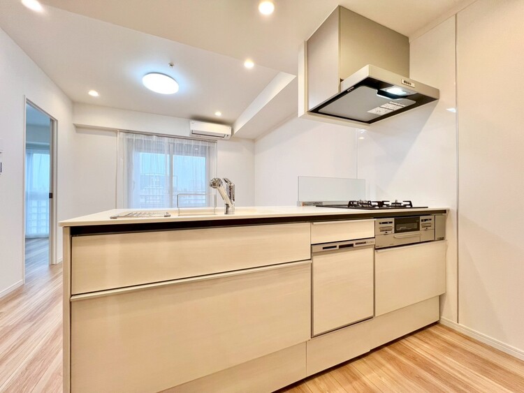 キッチン 使いやすくスタイリッシュなキッチン空間になっております。