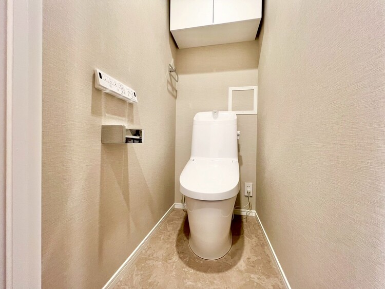 トイレ 清潔感の高いお手洗い。