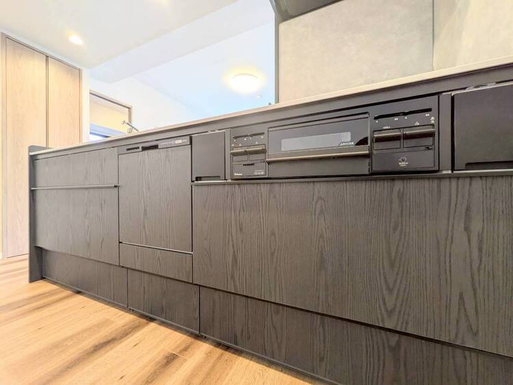 キッチン 開放感のあるキッチンスペース。調理をしながら、会話も弾みそうですね。