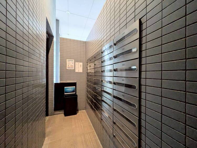 設備 郵便受けも、きちんと管理されています。