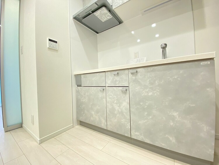 キッチン 使いやすくスタイリッシュなキッチン空間になっております。