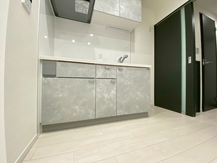 キッチン 開放感のあるキッチンスペース。調理をしながら、会話も弾みそうですね。