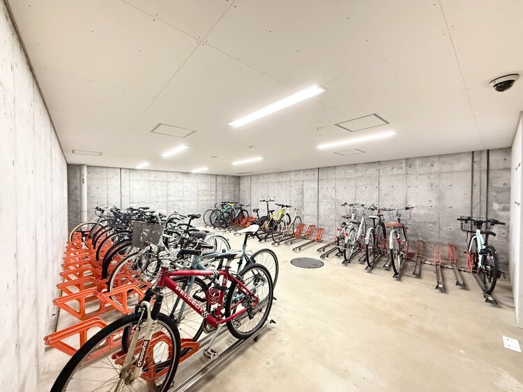 設備 駐輪場も綺麗に整頓されています。※空き状況は都度ご確認下さい。