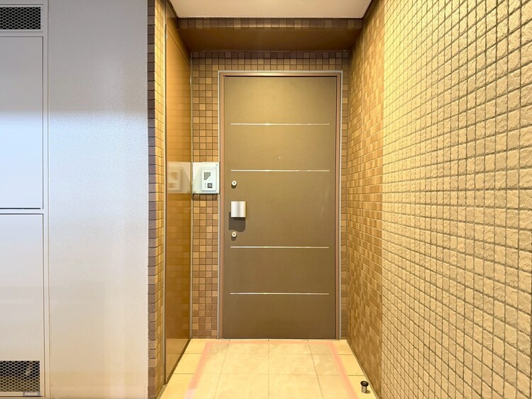 玄関 清潔感のある落ち着いた雰囲気の玄関です。