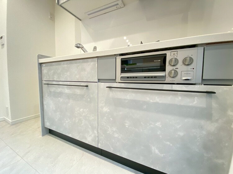 キッチン 使いやすくスタイリッシュなキッチン空間になっております。