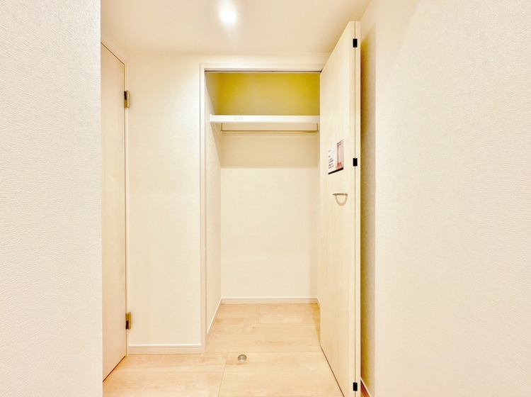 収納 居室にはクローゼットがあり、荷物もスッキリ収納して快適にお過ごしいただけます。
