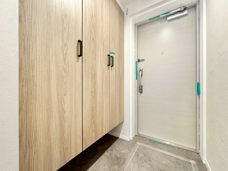 玄関 シューズボックスを完備した玄関です。