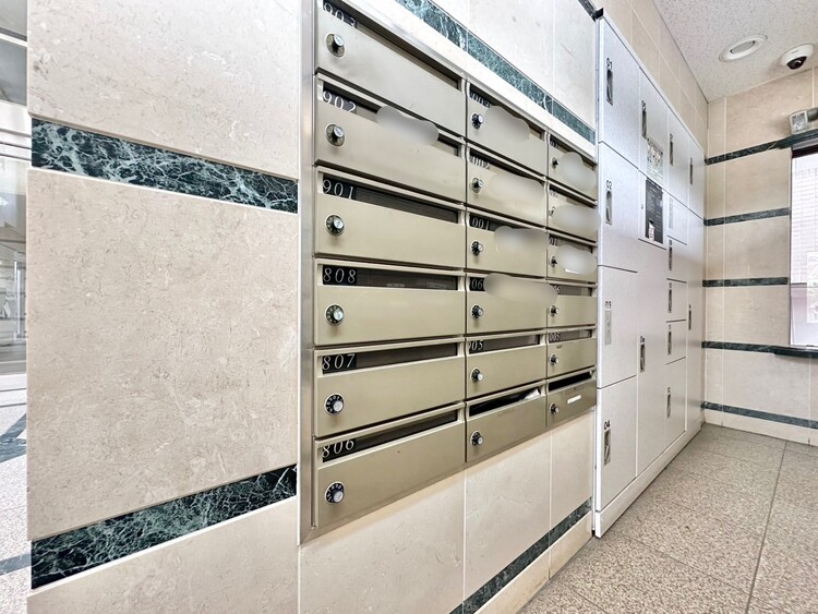 その他 郵便物を受け取るための郵便受けも、きちんと管理されています。