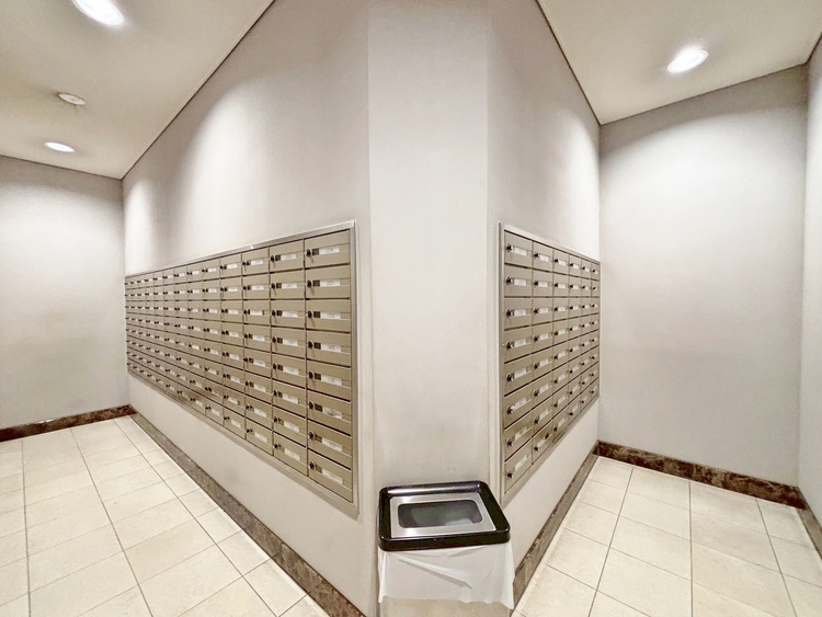 設備 郵便物を受け取るための郵便受けも、きちんと管理されています。