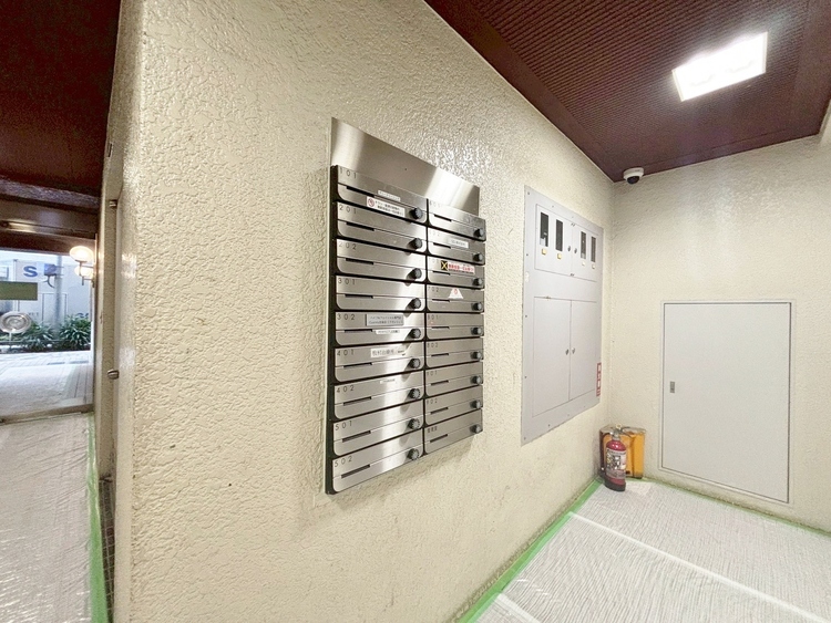 設備 郵便物を受け取るための郵便受けも、きちんと管理されています。