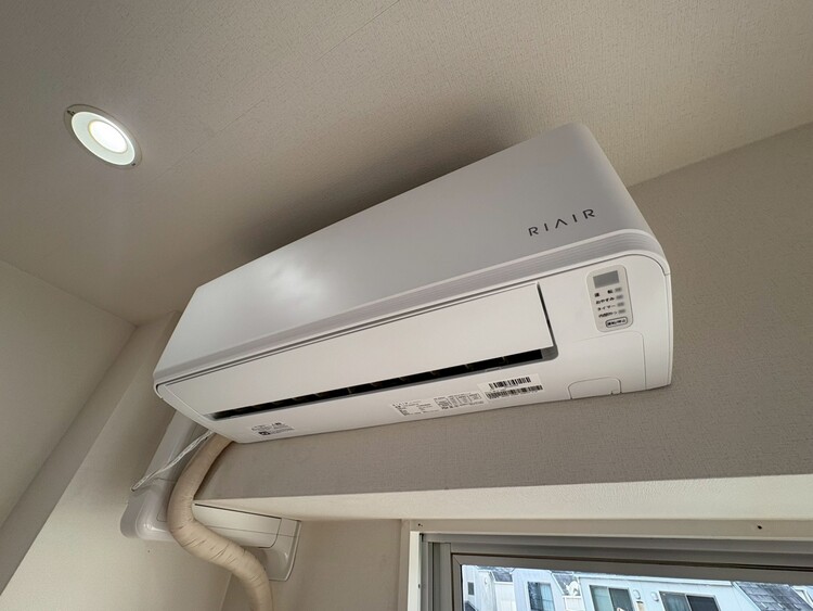 設備 エアコンが設置済みですので、お住まいになってからすぐに快適な生活を送れます。