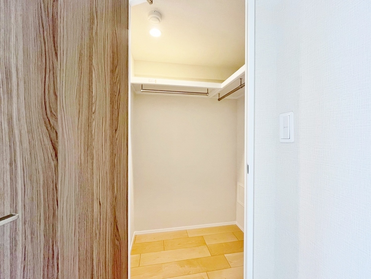 収納 居室にはクローゼットがあり、荷物もスッキリ収納して快適にお過ごしいただけます。